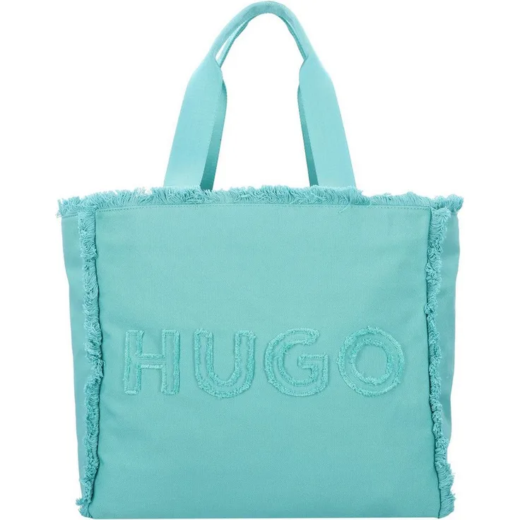 HUGO Shopper Becky, Polyester Shopper mit praktischer Größe und genug Stauraum, schwarz