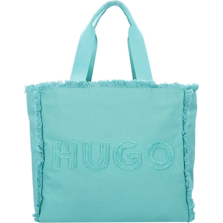 HUGO Shopper Becky, Polyester Shopper mit praktischer Größe und genug Stauraum, schwarz – Bild 1
