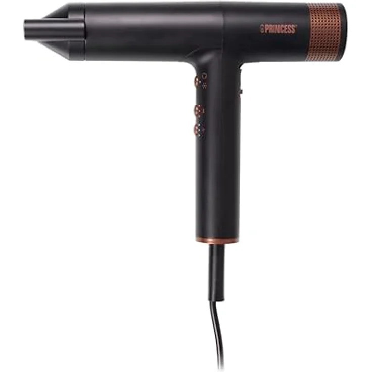Princess Profi-Airstyler 529205 7-in-1 Stylingtool mit Ionenfunktion und 2000 W BLDC-Motor, schwarz – Bild 1