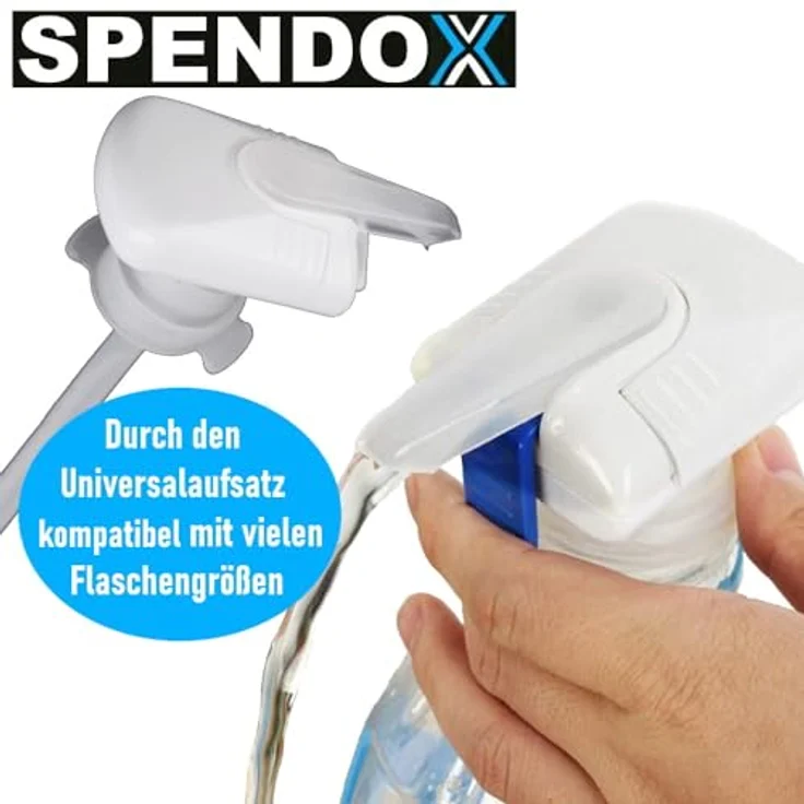 MAVURA SPENDOX Trinkwasserpumpe elektrische Pumpe Wasserspender Getränkespender, weiß – Bild 5