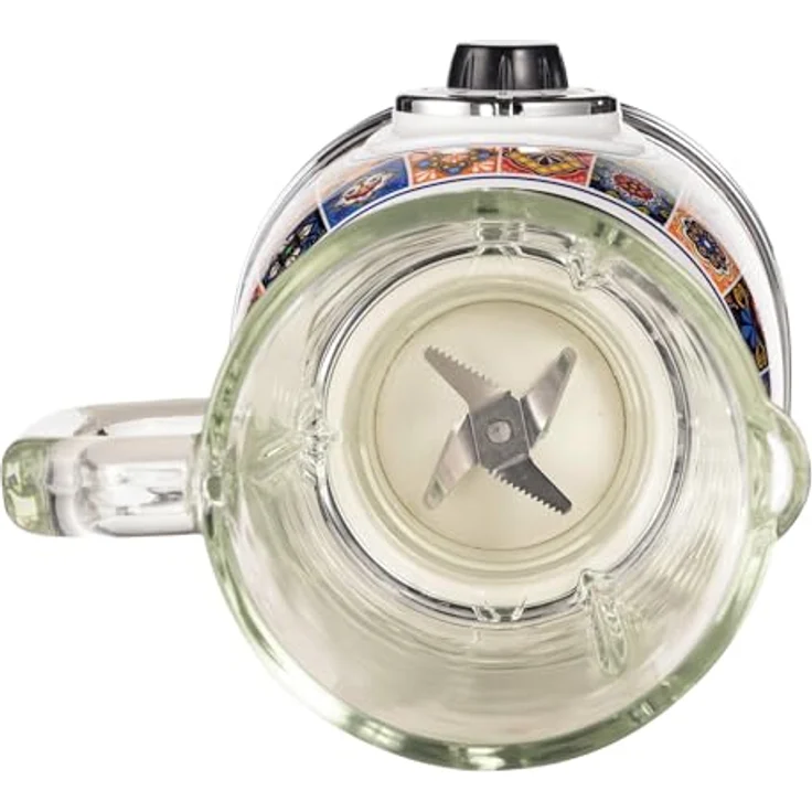 Ariete 583 Standmixer Positano mit Glasbecher 1,5 Liter, 4 Klingen aus Edelstahl, 4 Geschwindigkeitsstufen + Pulse, 1000 Watt, Capri Linie – Bild 3