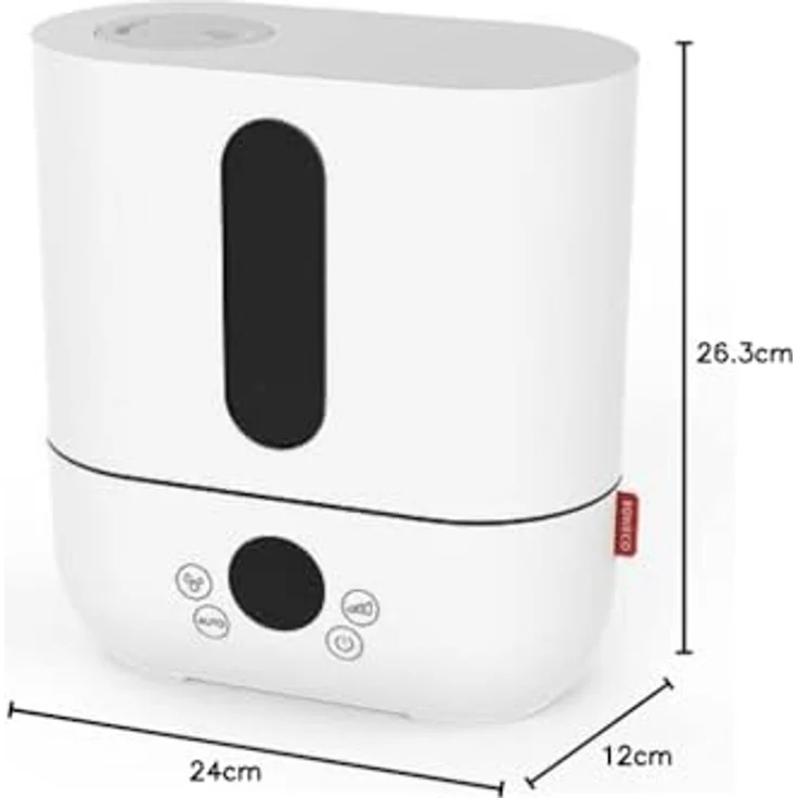 Boneco U250 Ultraschall Luftbefeuchter, 20 Watt, geeignet für 50 m², Befeuchtungsleistung 300 g-h – Bild 12