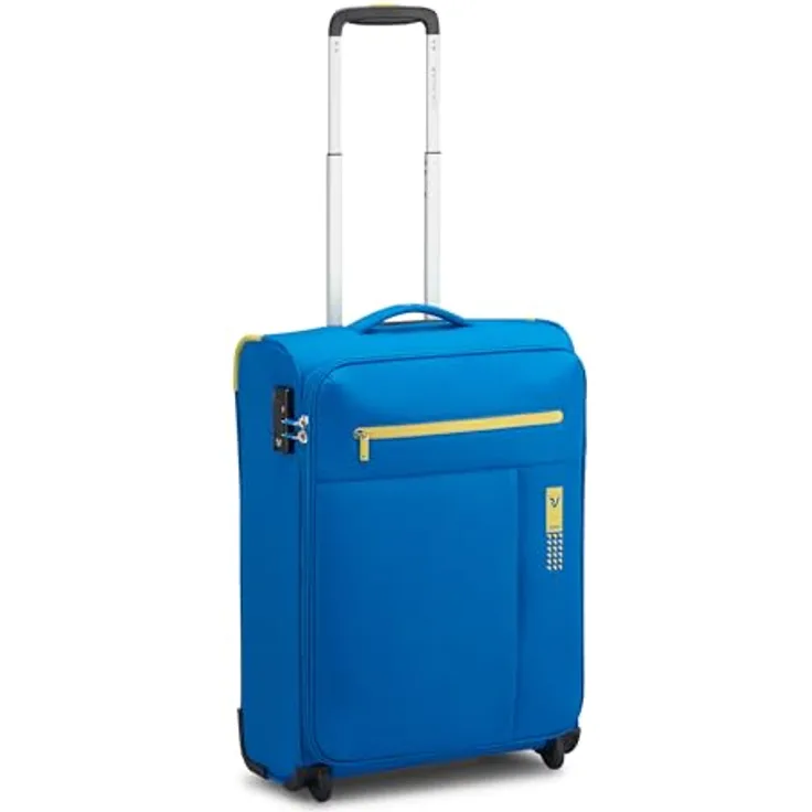RONCATO LITE Soft Kabinen-Trolley 55x40x20 cm, 42 L, 2 Rollen, TSA-Schloss, Cobalt Blue