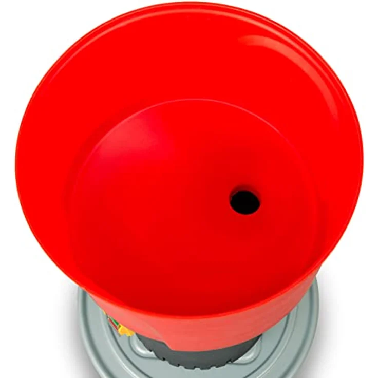 EBERTH Elektrische Getreidemühle, 1300 Watt mit 60L Eimer, 13L Trichter, 400 kg/h, Edelstahlklinge und fünf Sieben, Zerkleinerer für Getreide und Futterherstellung – Bild 3
