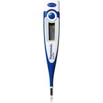 Hartmann Thermoval Rapid Kids flex digitales Fieberthermometer, biegsame Spitze, großes Display, wasserdicht, inklusive Etui, 1 St.