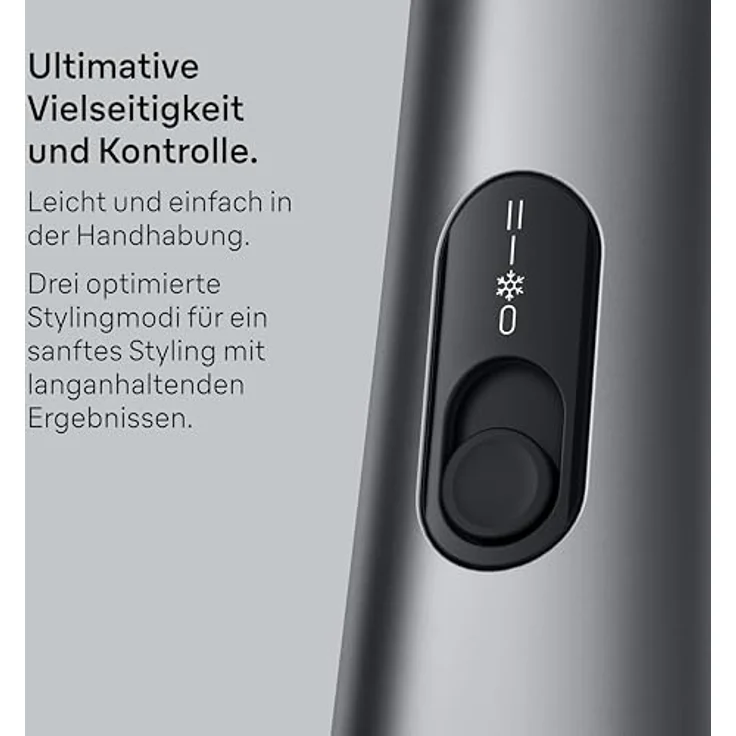 Braun Warmluftbürste AS4.3 BRAS430E, Styling und Pflege mit Super IONTEC-Technologie, schwarz – Bild 3