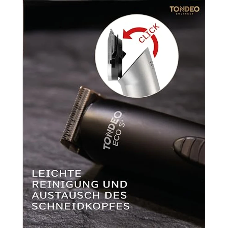 Tondeo ECO S Plus Haarschneidemaschine, silber – Bild 6