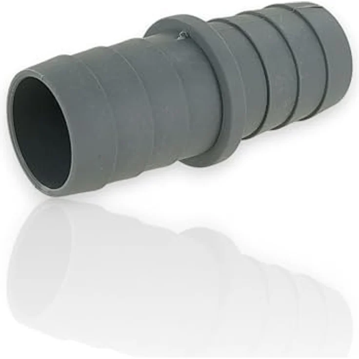 DL-pro Ablaufschlauchverbinder, Verbindungsstück für Innen-Ø 22mm Ablaufschlauch, Adapter mit Außen-Ø 24mm für Waschmaschine und Geschirrspüler – Bild 1