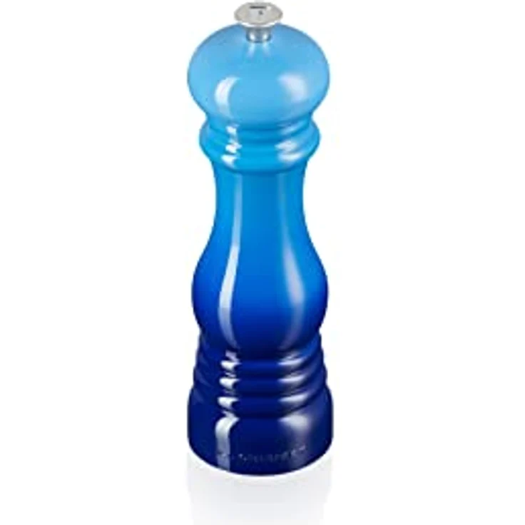 Le Creuset Pfeffermühle, ABS-Kunststoff, 6,2 x 6,2 x 20,8 cm, Keramik-Mahlwerk, Azure, 96001900220000 – Bild 1
