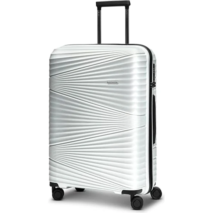 Pactastic Collection 02 Ultraleicht Hartschalen Check-in Koffer | Mittelgroßer Trolley 45 x 25 x 67 cm / 62 Liter/nur 3.080 Gramm, Polypropylen Material | 4 Doppelrollen & TSA-Schloss – Bild 1