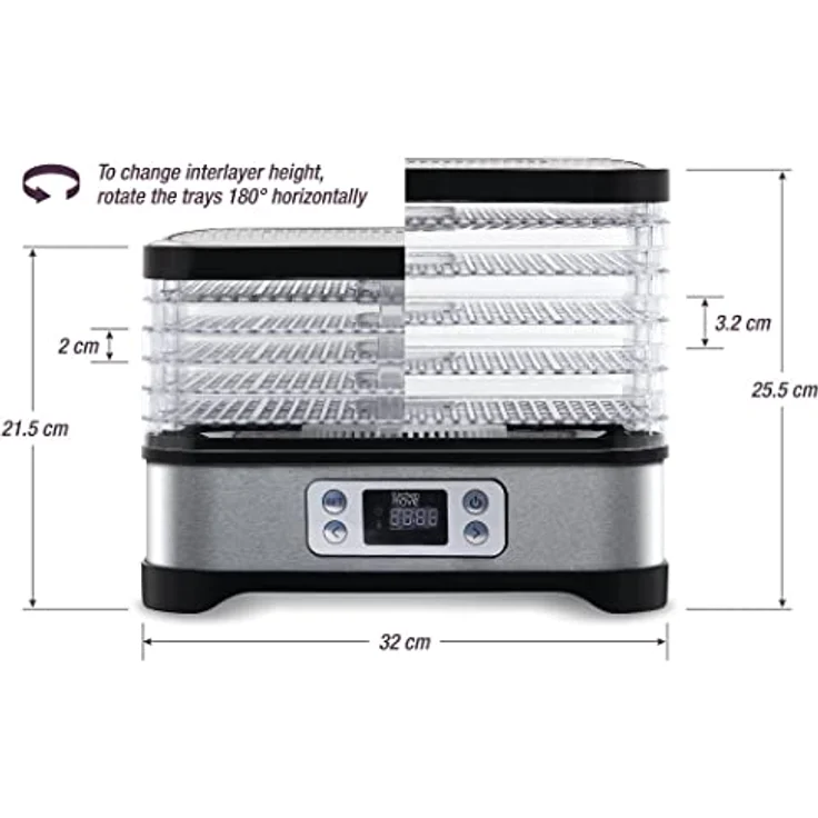 Dörrgerät für Lebensmittel 250W MANHATTAN – Bild 3