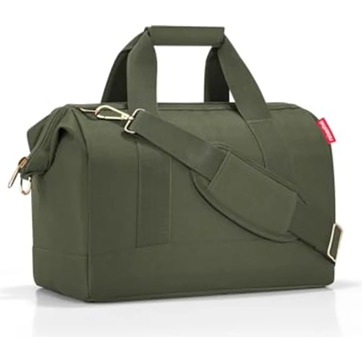 reisenthel Allrounder M Weekender Reisetasche, 40 cm, grün, 100% Polyester, vielseitige Reisetasche – Bild 3