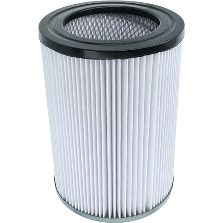 VHBW Staubsaugerfilter kompatibel mit Cleancraft DryCAT, HEPA-Filter Schwarz Weiß für Allergiker, H14, 25 x 18 x 18 cm – Bild 1