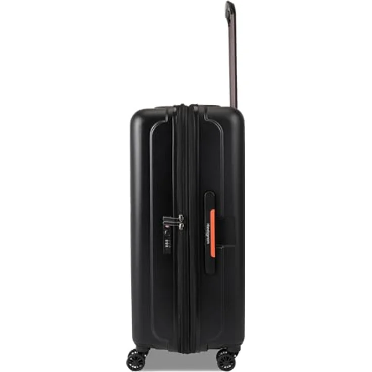 Hedgren Grip Spinner 74 Expandable L Black, großer Trolley mit leisen Rollen – Bild 3