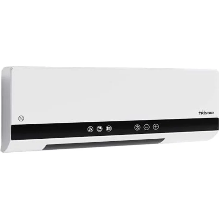 Tristar Wandheizkörper aus PTC-Keramik KA-5216-2, 2 Heizstufen - Timer - Ventilatorfunktion - inkl. Fernbedienung, ideal für Räume bis 20 m², 2000 W – Bild 1