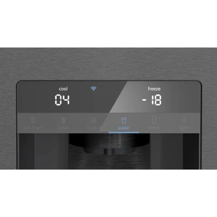 Siemens KF96DAXEA, Side-by-Side Kühl-Gefrierkombination, French-Door, 183 x 90.5 cm, BlackSteel, hyperFresh XXL <0°C>, noFrost, Eiswürfel und filtriertes Wasser auf Knopfdruck – Bild 3