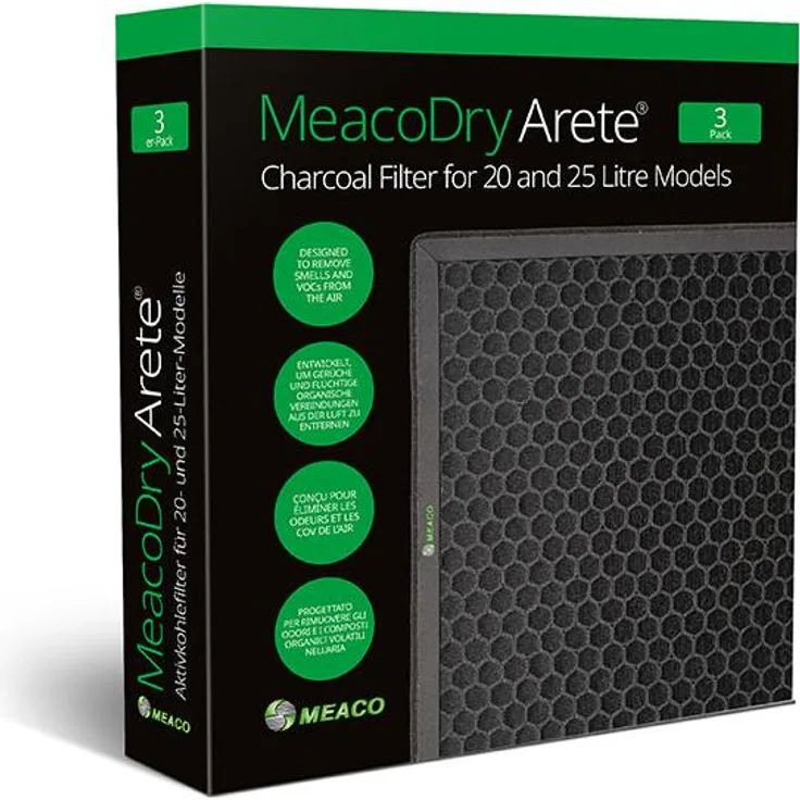 Meaco MeacoDry Arete One Aktivkohlefilter 20L & 25L, Zubehör Luftbehandlung