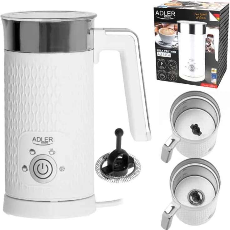 Adler AD 4494 Milk frother, White, Milchaufschäumer, Weiss – Bild 1