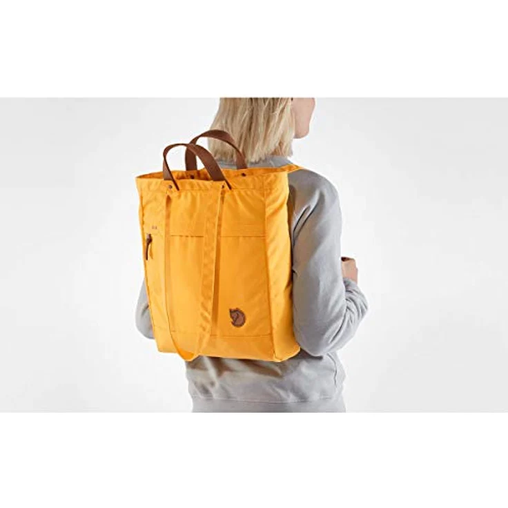 Fjällräven Totepack No. 1, Umhängetasche M 39 cm aus G-1000® HeavyDuty Eco Material, schwarz – Bild 4