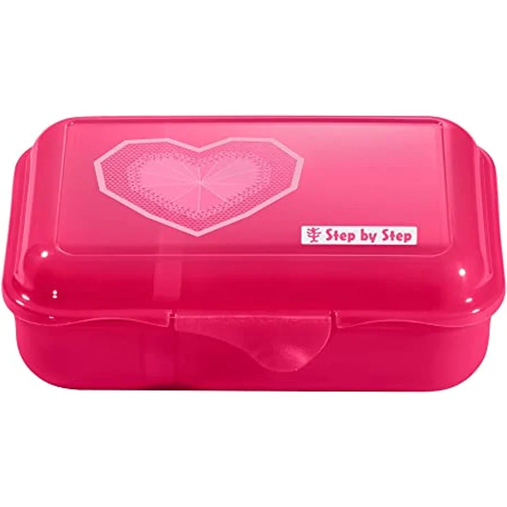Step by Step Lunchbox Glitter Heart, Pink – Bild 2