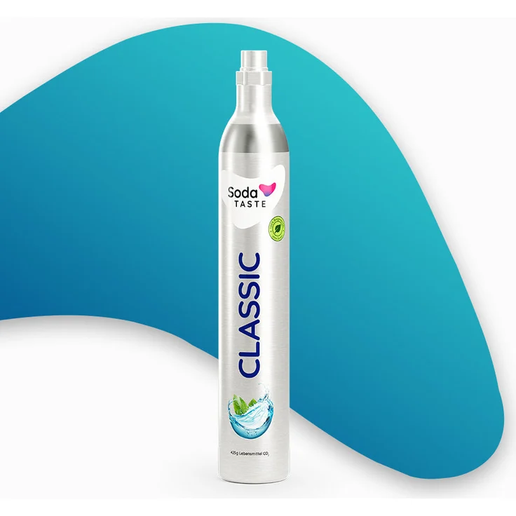 SodaTASTE Classic - CO2-Tauschzylinder für bis zu 60l gesprudeltes Wasser – Bild 1