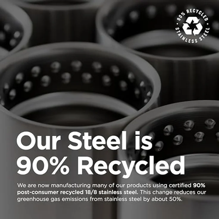 Klean Kanteen Klassische Kinder-Wasserflasche, 340 ml, mit Klappverschluss und Sportverschluss, berglandschaft-design, BPA-frei, doppelwandige Isolierung – Bild 5