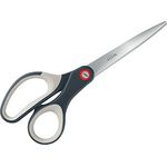 Leitz Beidhändige Schere, Premium Titanbeschichteter Edelstahl, Ultrascharf, Präzises Schneiden, Ergonomischer Griff, Zuhause/Büro, Cosy Serie, Samtgrau, 53320089