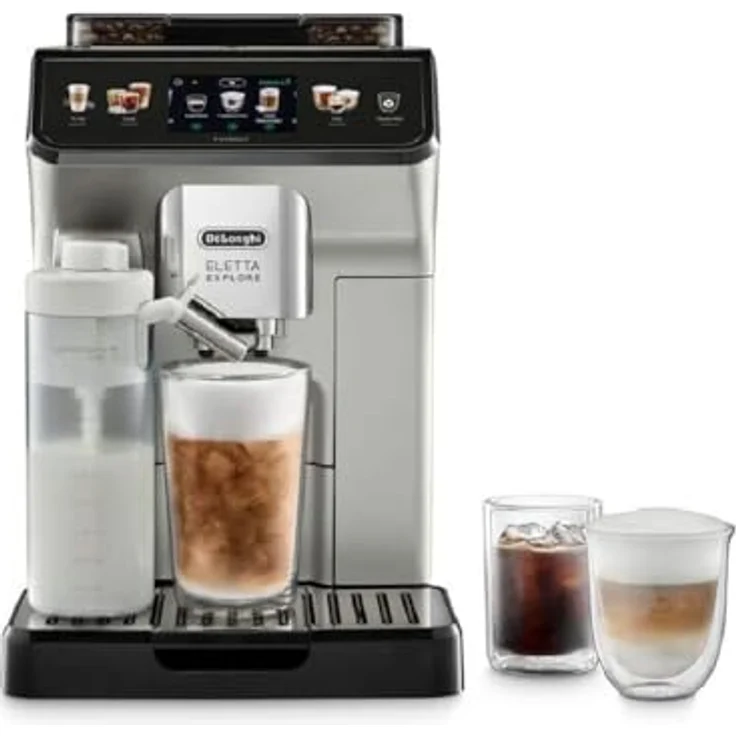 De'Longhi COFFEE MACHINE DELONGHI ECAM450.65.S, Kaffeevollautomat, Silber – Bild 1