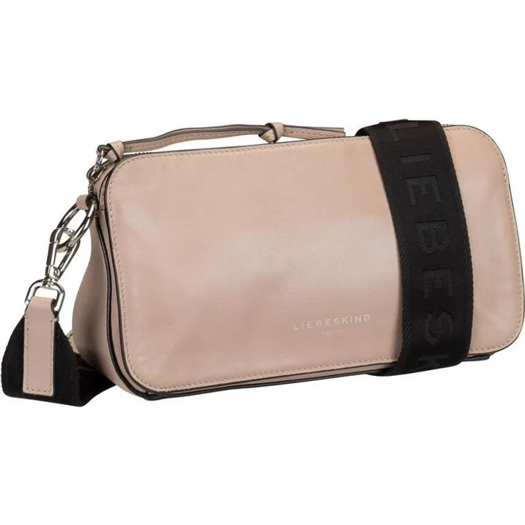 Liebeskind Berlin Umhängetasche Basic Clarice Crossbody M, Crossbody Bag in elegantem Schwarz
