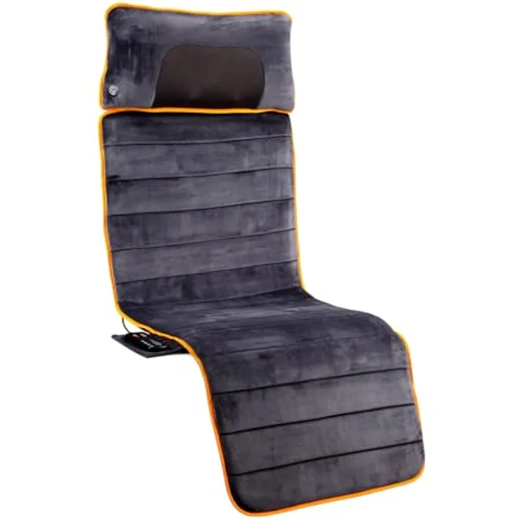 Medivon Electric Nova Massage Mat, Shiatsu- und Vibrationsmassage mit Wärmetherapie, praktische Fernbedienung