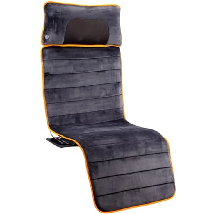Medivon Electric Nova Massage Mat, Shiatsu- und Vibrationsmassage mit Wärmetherapie, praktische Fernbedienung – Bild 1