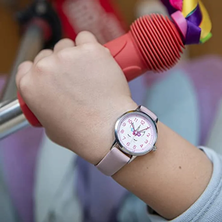 Cool Time Mädchen Kinder Armbanduhr (rosa) mit Einhorn-Motiv und japanischem Qualitätswerk – Bild 5