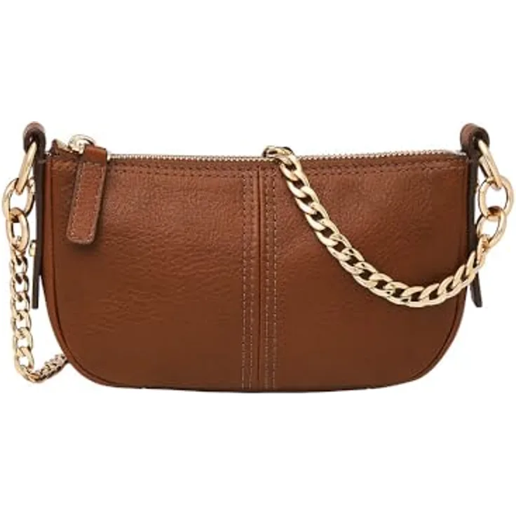 Fossil Jolie Umhängetasche, 100% Leder, 19 cm x 5 cm x 10 cm, braun