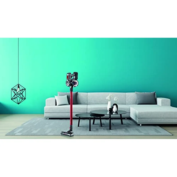 Ariete 2757 Handstaubsauger, 45 min Akkubetrieb, HEPA-Filter, rot – Bild 4