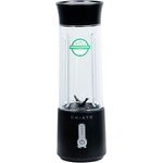CHiATO BlendPLAY, Akku-Smoothie-Maker mit 500 ml Fassungsvermögen, tragbar und USB-C Ladeanschluss, Schwarz