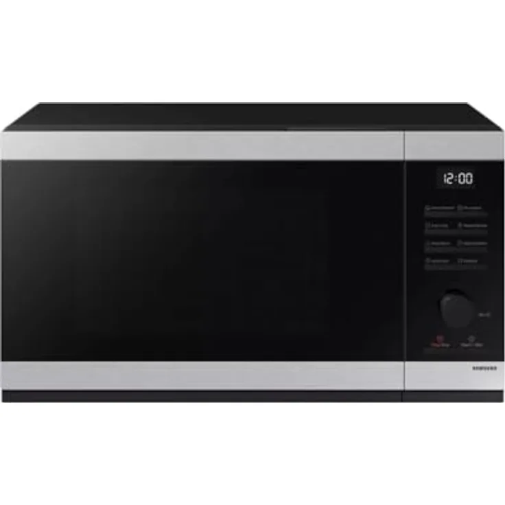 Samsung MS32DG4504GT, Solo-Mikrowelle mit 32 l, 1000 W, schwarzem Edelstahl-Design, Keramik-Emaille-Kavität und Abtaufunktion