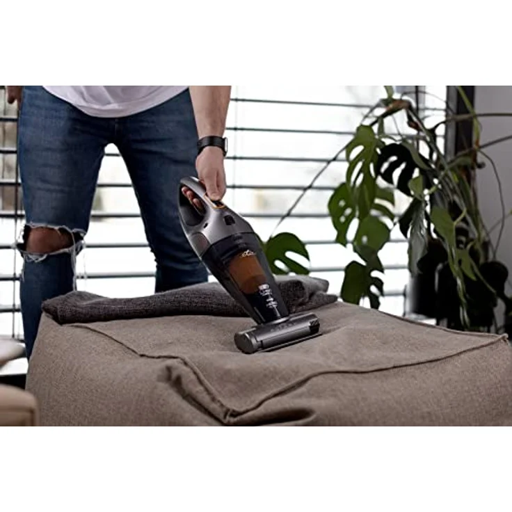 Eta Rotary 2425 Kleinstaubsauger, 30 min Akkubetrieb, 2 Saugmodi, HEPA-Filter, grau – Bild 3