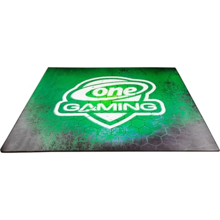 ONE GAMING FLOORMAT GRÜN Bodenmatte - Spritzwassergeschützt - rutschfest