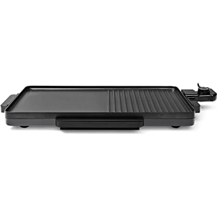 Tristar Tischgrill - 2000 Watt, Antihaftbeschichtung, Fettauffangbehälter, 49 x 27 cm Grillfläche, BP-2750 – Bild 2