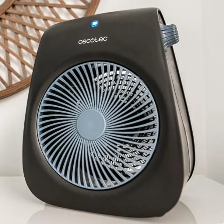 Cecotec ReadyWarm Force Elektroheizung, 2000W Heizlüfter mit einstellbarem Thermostat, 2 Leistungsstufen, 3 Betriebsmodi, Schwarz, für Räume bis 20m² – Bild 2