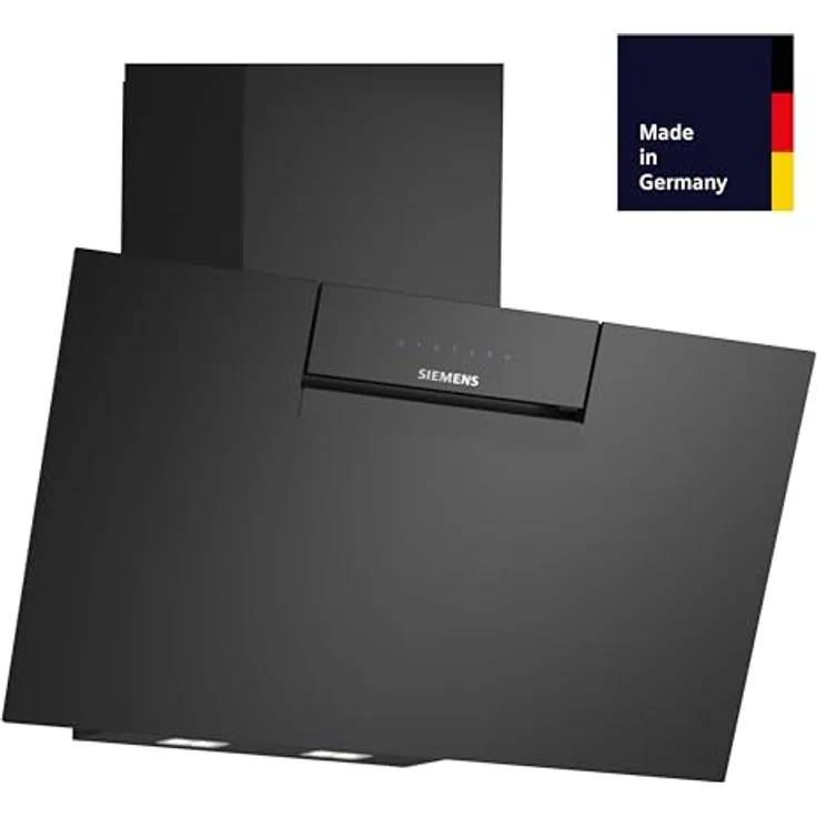 Siemens LC87KFN60 iQ300, Wandesse, 80 cm, Schwarz mit Glasschirm, cookConnect System - Wandesse und Kochfeld, touchControl, LED-Beleuchtung – Bild 2