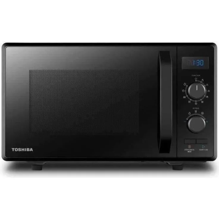 Toshiba MW2-AG23P(BK), Grillmikrowelle 23L mit 900W, Schwarz