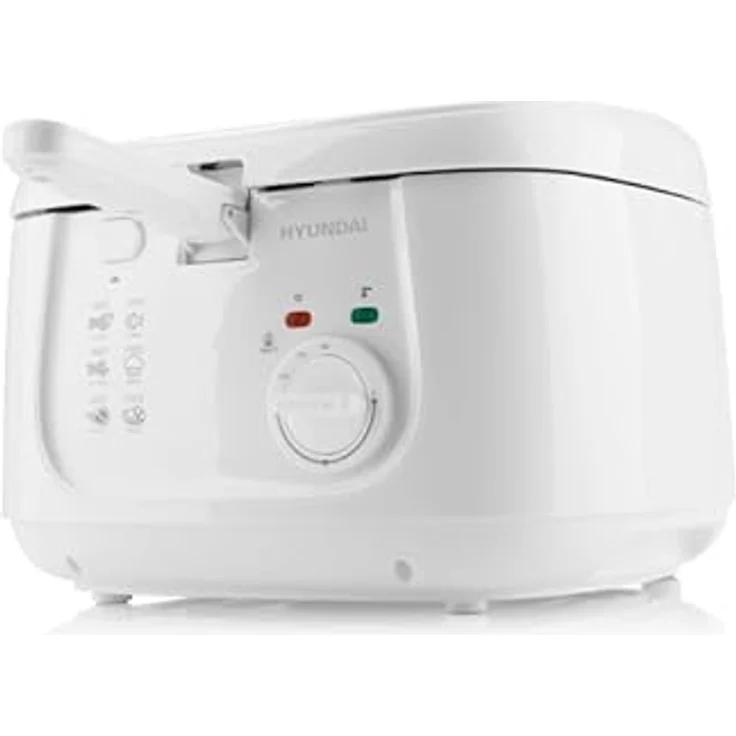 HYUNDAI ELECTRONICS Fritteuse DF165 1800 W 2,5 l Antihaftbeschichtung - wärmeisolierter Gehäuse – Bild 4