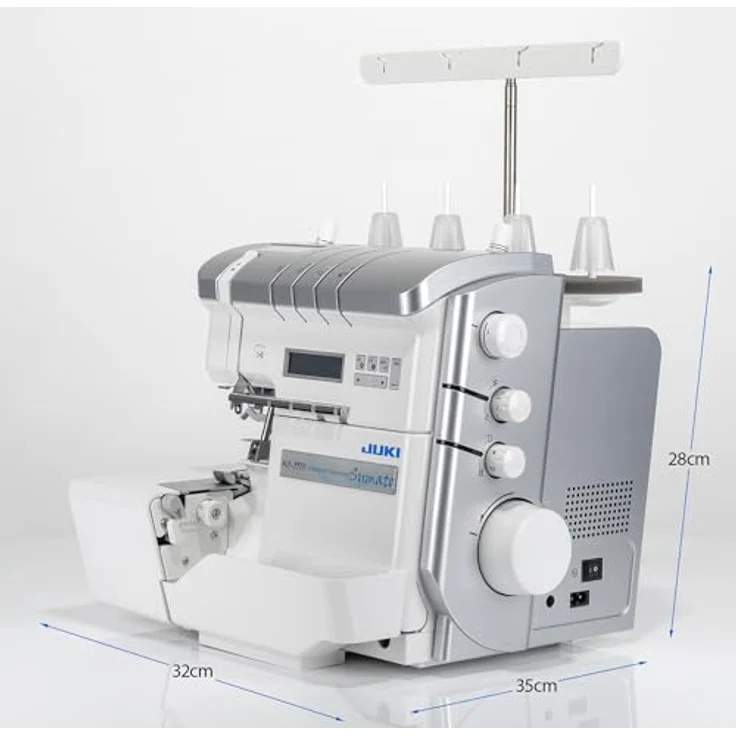 Juki MO-3500 Sumato, Overlock-Nähmaschine mit automatischer Fadenspannung und Fadenschneider – Bild 2