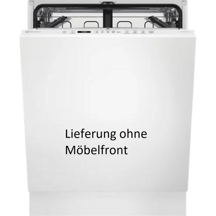 Electrolux KECB7215L, Voll integrierter Geschirrspüler, 60 cm, Weiß, Schwarz, Komfortlift, ExtraHygiene-Funktion, Beam on Floor