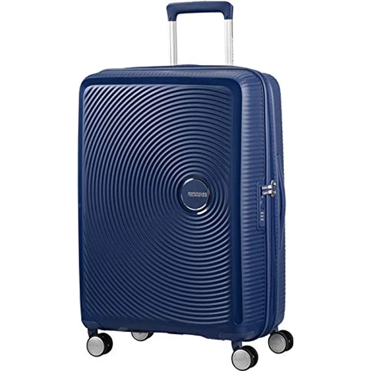 American Tourister Soundbox - Spinner M Erweiterbar Koffer, 67 cm, 81 L, Blau (Midnight Navy) – Bild 2