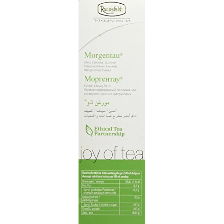 Joy of Tea Morgentau aromat. grüner Tee 15 Teebeutel 37,5g : 1er Packung – Bild 6