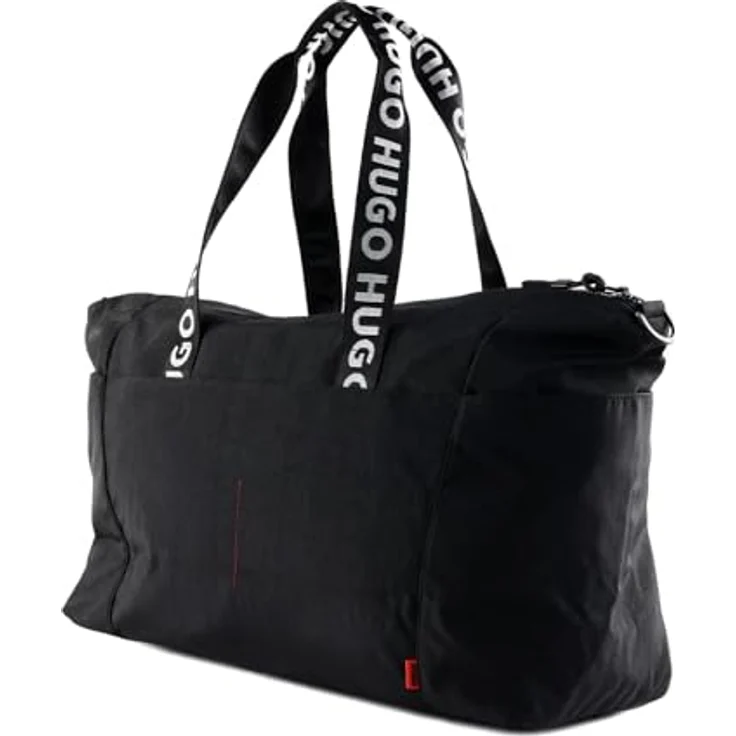 Hugo Colyns Weekender Reisetasche, 50 cm, 100% Polyamid, schwarz – Bild 4