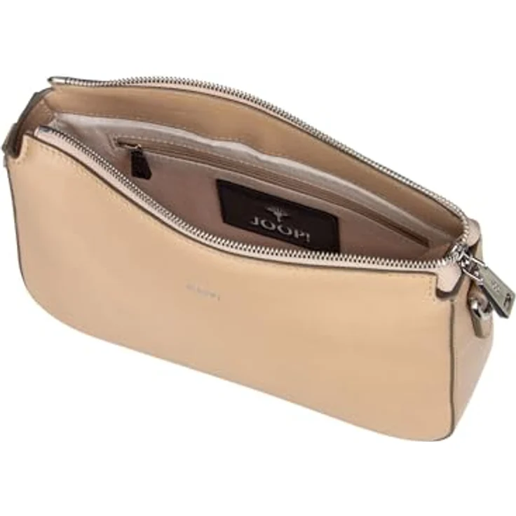 Joop! Sofisticato 1.0 Jasmina Umhängetasche aus Leder, 24 cm, gelb, 100% Leder – Bild 5