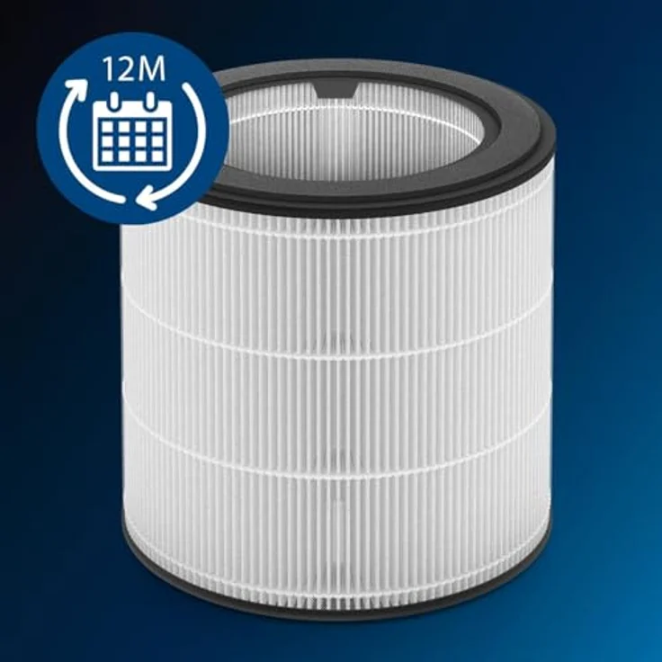 Philips 800 series NanoProtect HEPA replacement Air Purifier FY0194-30 compatible with AC0820-30 Ersatz-Filter Luftreiniger AC0820-10, Silber – Bild 4